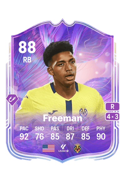 Alex Freeman Fantasy UT 88 OVR
