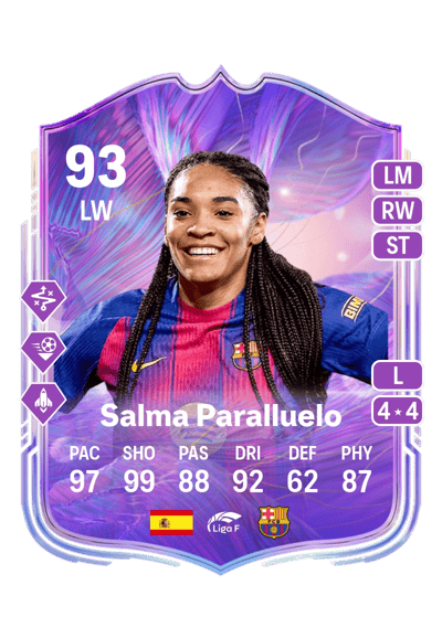 Salma Paralluelo Fantasy UT 93 OVR