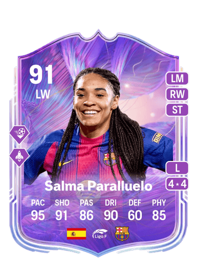 Salma Paralluelo Fantasy UT 91 OVR