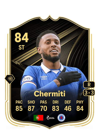 Youssef Chermiti Team of the Week 84 OVR