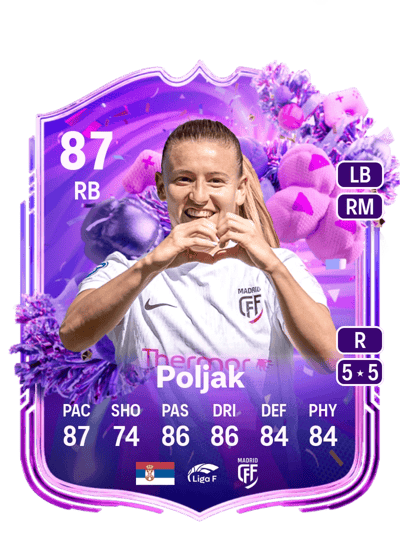 Allegra Poljak FUT Birthday 87 OVR