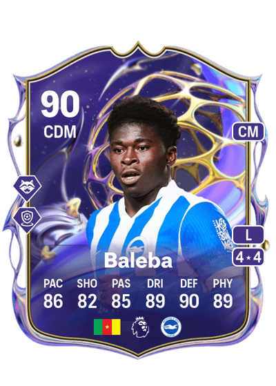 Carlos Baleba Future Stars 90 OVR