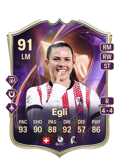 Leela Egli TOTS Breakthrough 91 OVR
