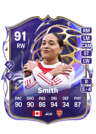 Olivia Smith Future Stars 91 OVR
