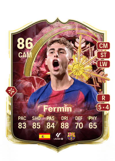 Fermín Winter Wildcards Red 86 OVR