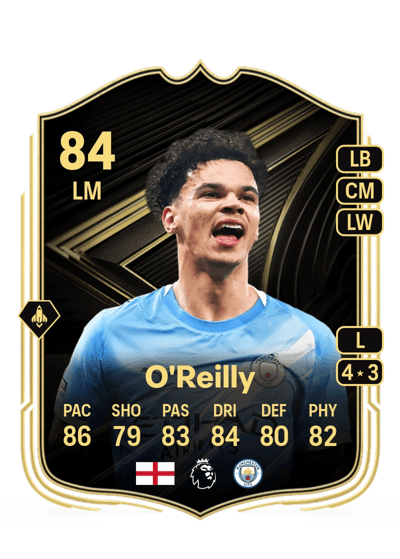 Nico O'Reilly Team of the Week 84 OVR