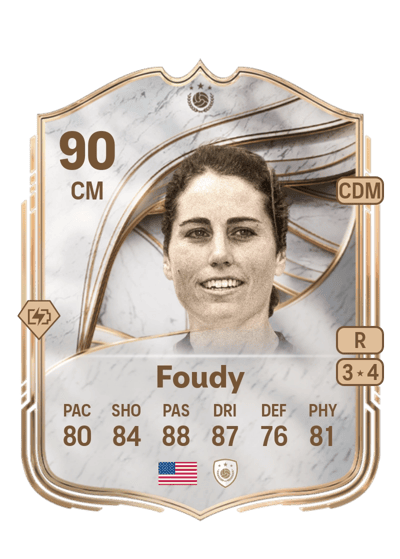 Julie Foudy Icon 90 OVR