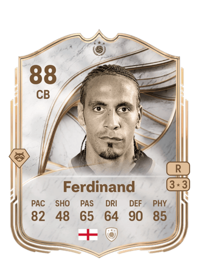 Rio Ferdinand Icon 88 OVR