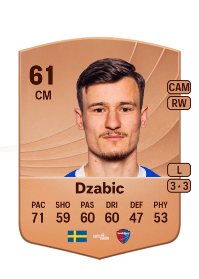 Robin Dzabic Common 61 OVR
