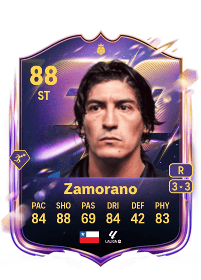 Iván Zamorano UT Heroes 88 OVR