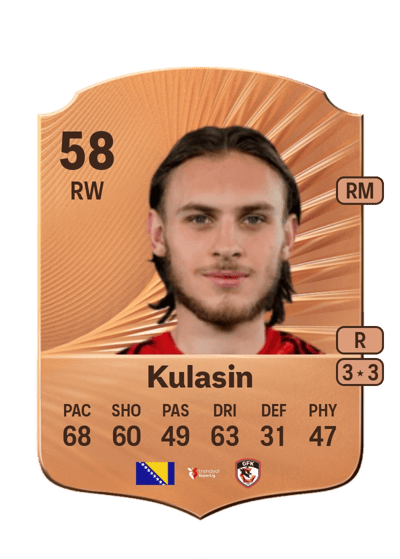 Enver Kulasin Rare 58 OVR