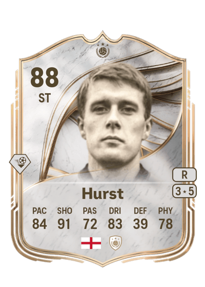 Geoffrey Hurst Icon 88 OVR