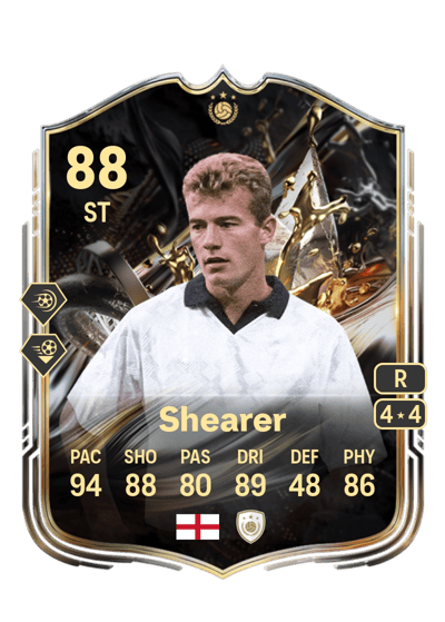 Alan Shearer Trophy Titans ICON 88 OVR