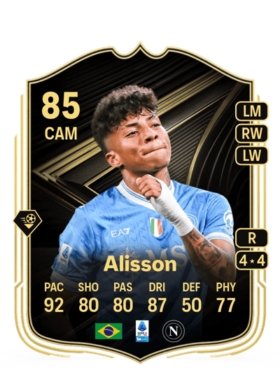 Alisson Team of the Week 85 OVR