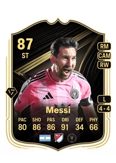 Lionel Messi Team of the Week 87 OVR