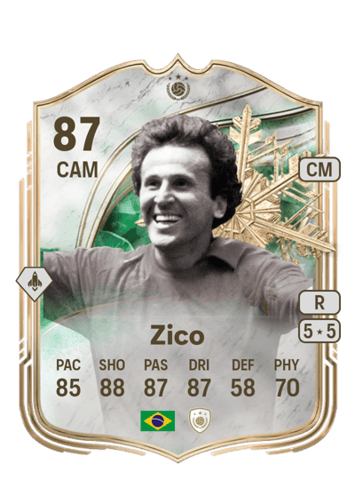 Zico Winter Wildcards Icon 87 OVR