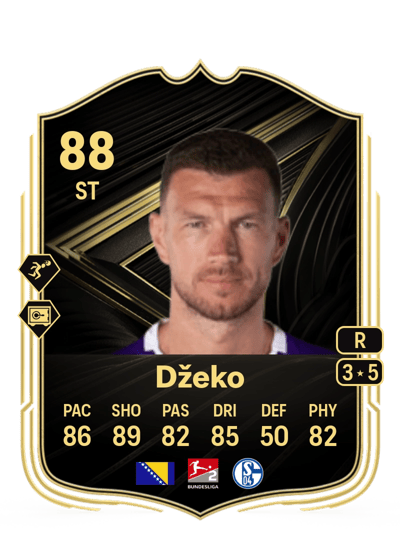 Edin Džeko Team of the Week 88 OVR