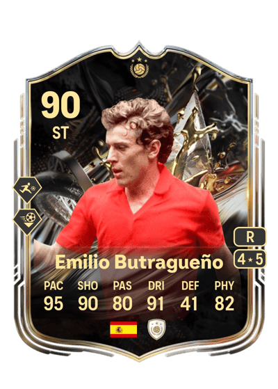 Emilio Butragueño Trophy Titans ICON 90 OVR