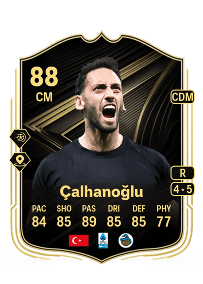 Hakan Çalhanoğlu Team of the Week 88 OVR