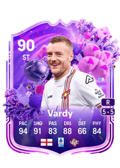 Jamie Vardy FUT Birthday 90 OVR