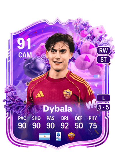 Paulo Dybala FUT Birthday 91 OVR