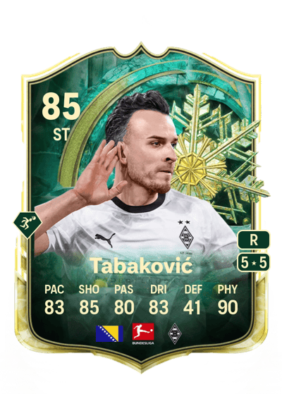Haris Tabaković Winter Wildcards 85 OVR