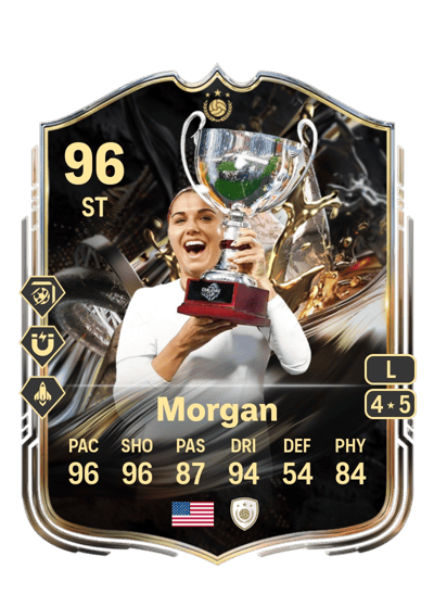 Alex Morgan Trophy Titans ICON 96 OVR