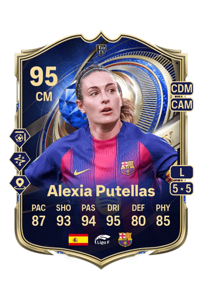 Alexia Putellas TEAM OF THE YEAR 95 OVR