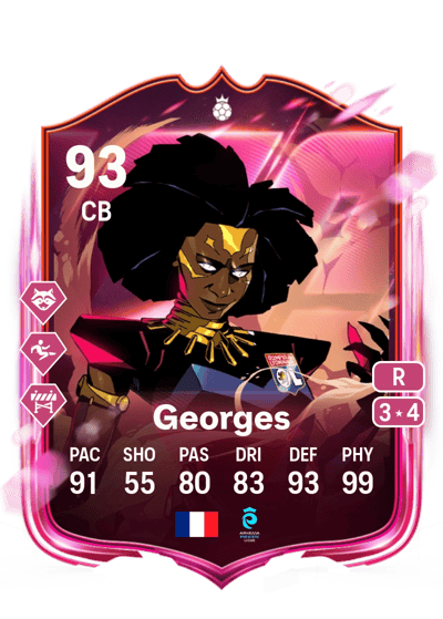 Laura Georges Prime Hero 93 OVR