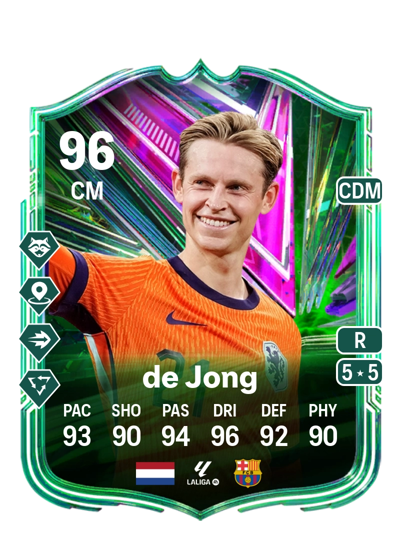 Frenkie de Jong Festival of Football: Path to Glory 96 OVR