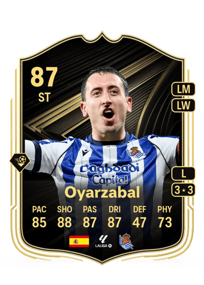 Oyarzabal Team of the Week 87 OVR