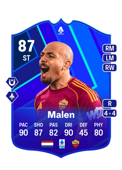 Donyell Malen POTM Serie A 87 OVR