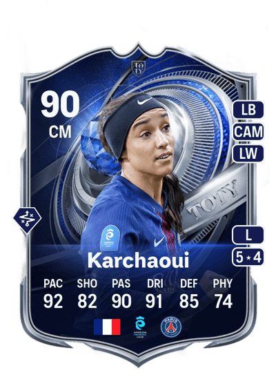 Sakina Karchaoui TOTY Honourable Mentions 90 OVR