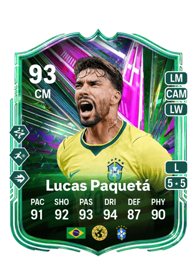 Lucas Paquetá Festival of Football: Path to Glory 93 OVR