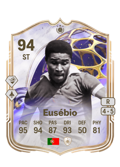 Eusébio Future Stars Icon 94 OVR