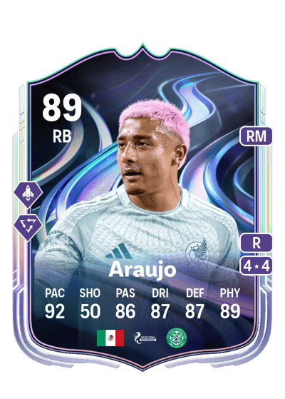 Julian Araujo FoF: Answer the Call 89 OVR