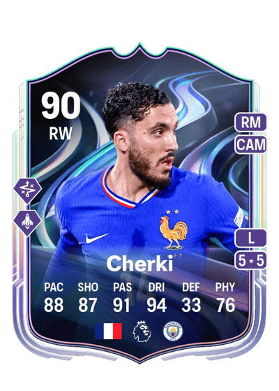 Rayan Cherki FoF: Answer the Call 90 OVR