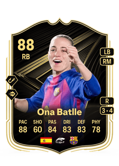 Ona Batlle Team of the Week 88 OVR