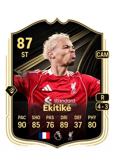 Hugo Ekitiké Team of the Week 87 OVR