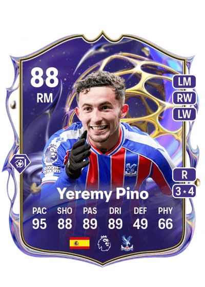 Yeremy Pino Future Stars 88 OVR