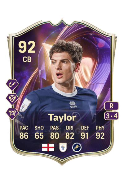 Caleb Taylor TOTS Breakthrough 92 OVR