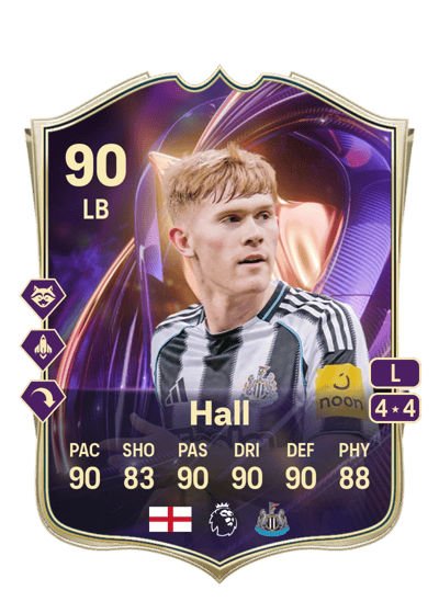 Lewis Hall TOTS Breakthrough 90 OVR