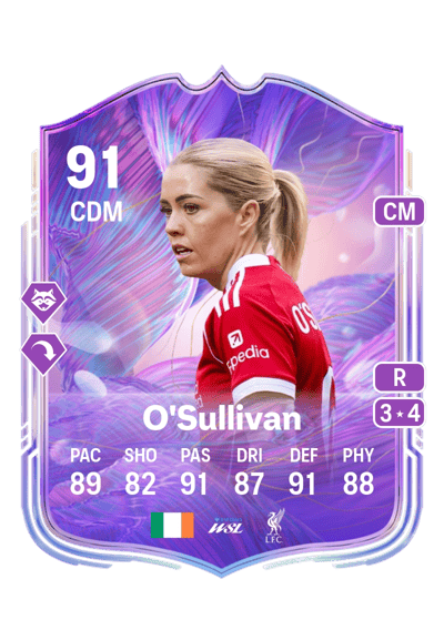 Denise O'Sullivan Fantasy UT 91 OVR