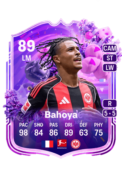 Jean-Mattéo Bahoya FUT Birthday 89 OVR