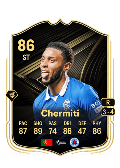 Youssef Chermiti Team of the Week 86 OVR