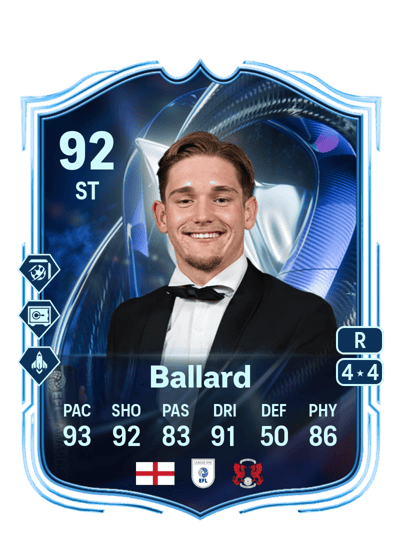 Dom Ballard TOTS HM 92 OVR