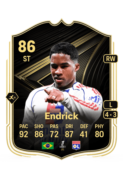 Endrick Team of the Week 86 OVR