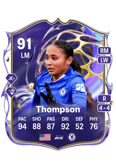 Alyssa Thompson Future Stars 91 OVR