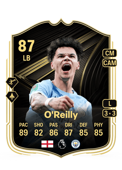 Nico O'Reilly Team of the Week 87 OVR