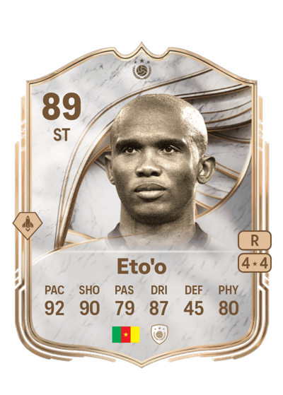 Samuel Eto'o Icon 89 OVR